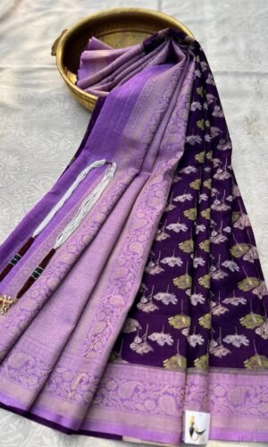 Banarasi Saree – Purple